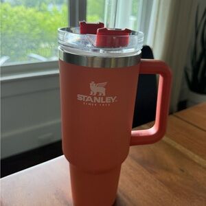Stanley Coral Travel Mug with Handle
